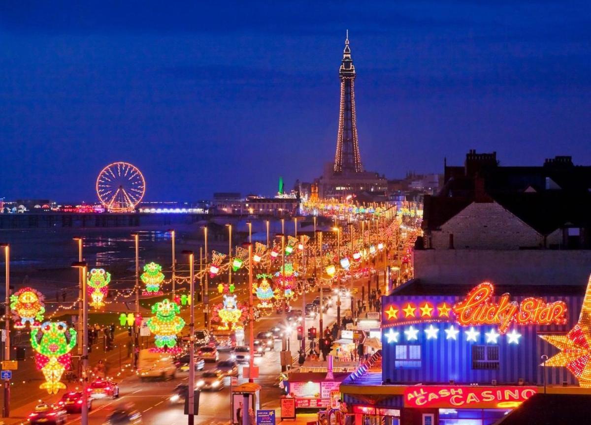 Blackpool Sleepover Apartment 1 Free Parking Sleeps 6 Zewnętrze zdjęcie